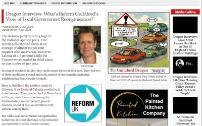 Guildford Dragon Interview: Reform Guildford’s View of Local Government Reorganisation