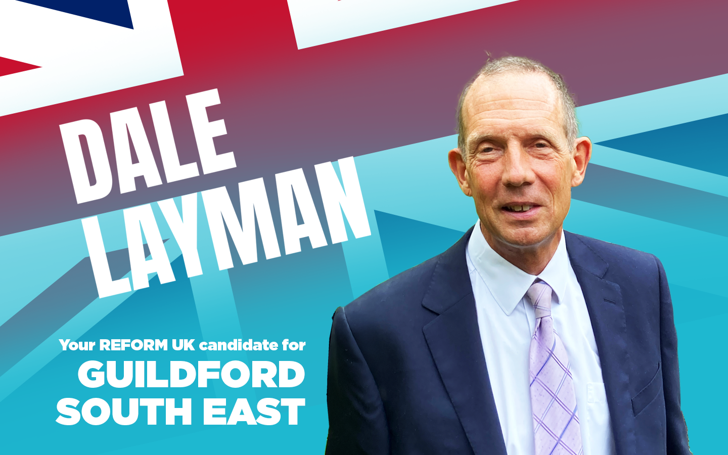 Dale Layman, Reform UK candidate for Guildford South East.